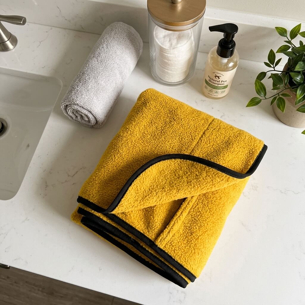 Furbi™ Soft Fleece Pet Bathrobe