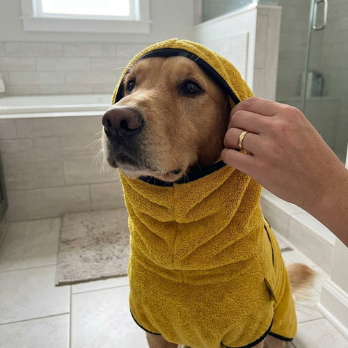 Furbi™ Soft Fleece Pet Bathrobe